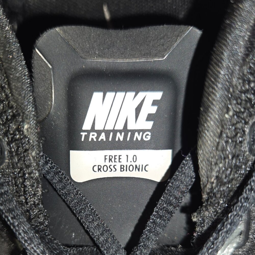 Nike black free 1.0 cross bionic sneakers